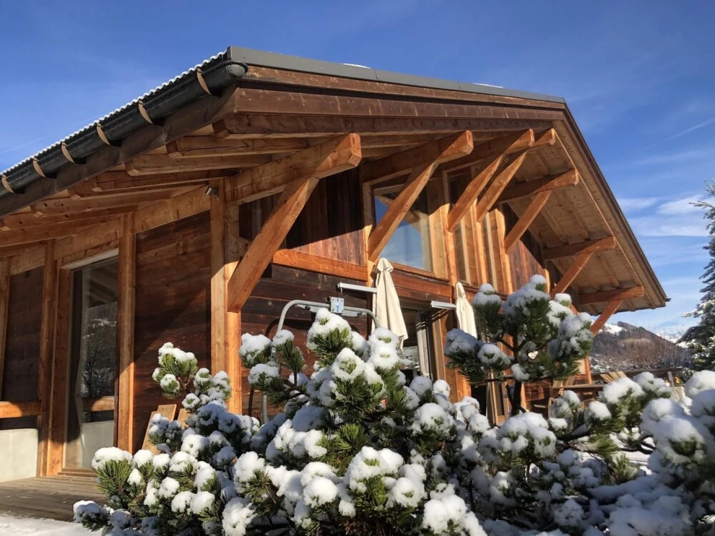 Chalet With 5 Bedrooms in Praz-sur-arly, With Wonderful Mountain View,
