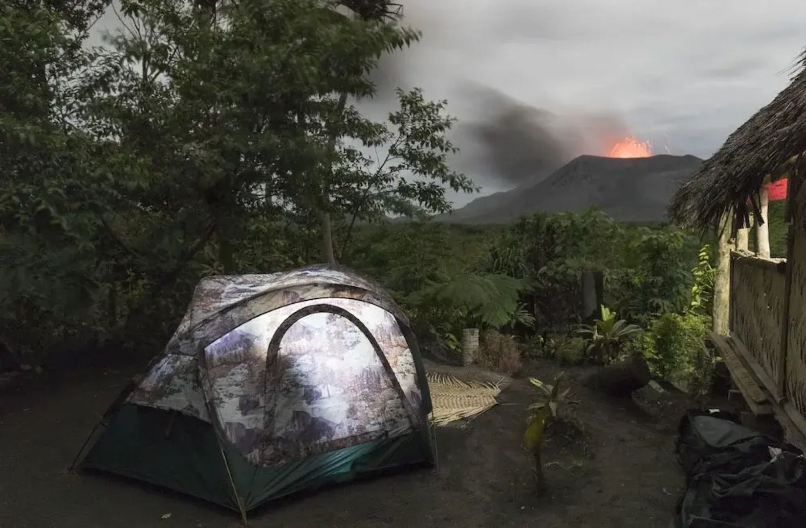 Volcano Roaring Front