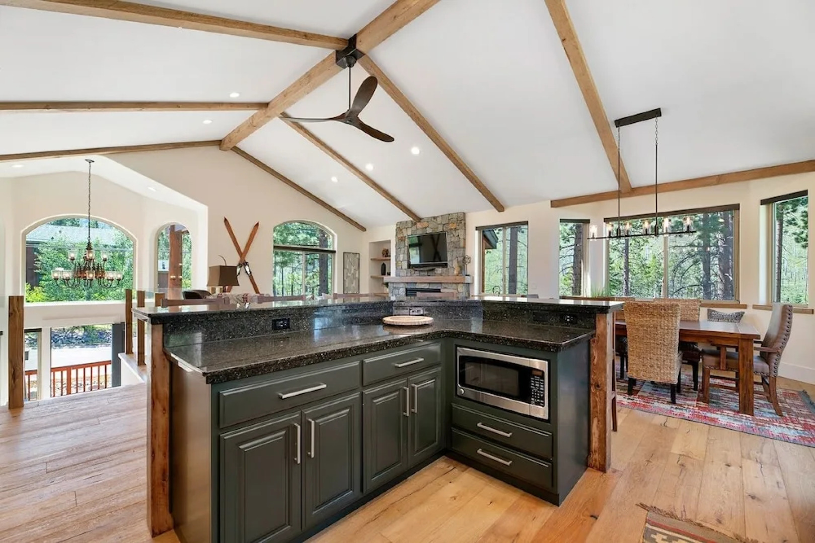 New Listing! Alpine W/ Private Hot Tub 4 Bedroom Home