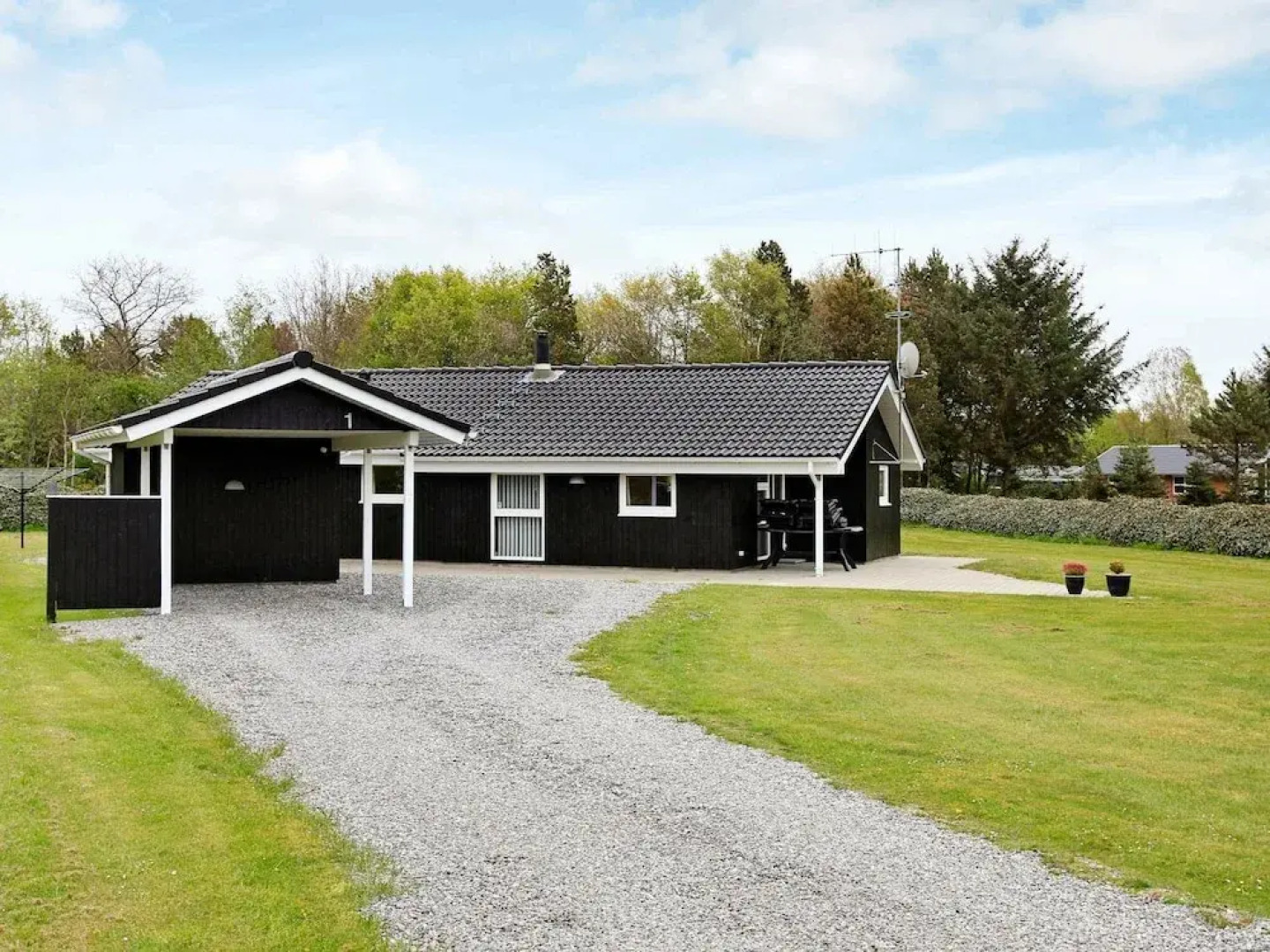 Secluded Holiday Home in Oksbol With Sauna