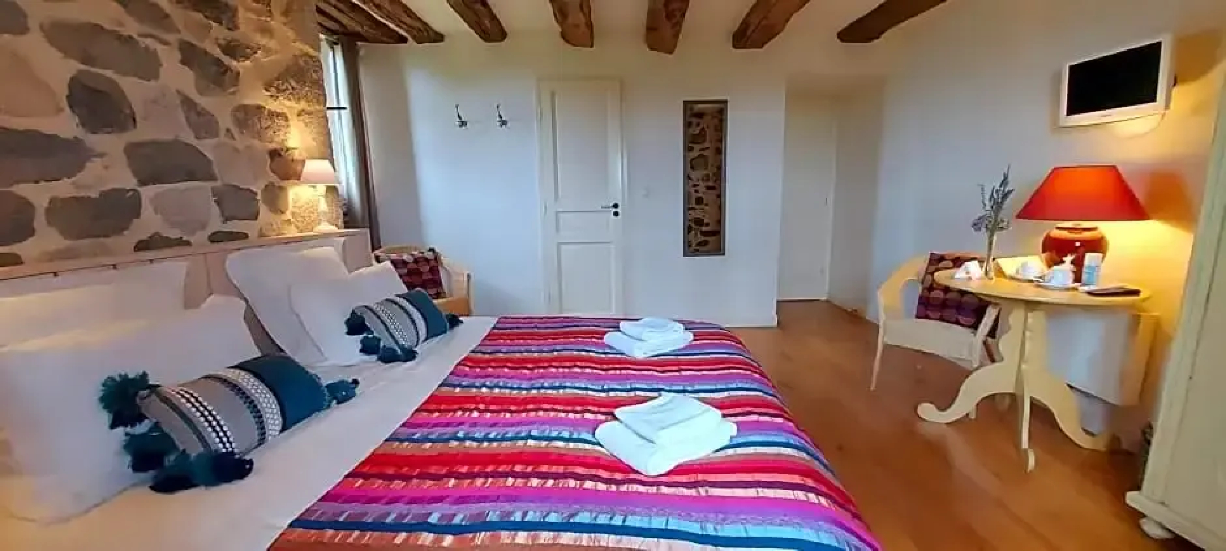 Le Mas de Rigoulac chambre BULLE
