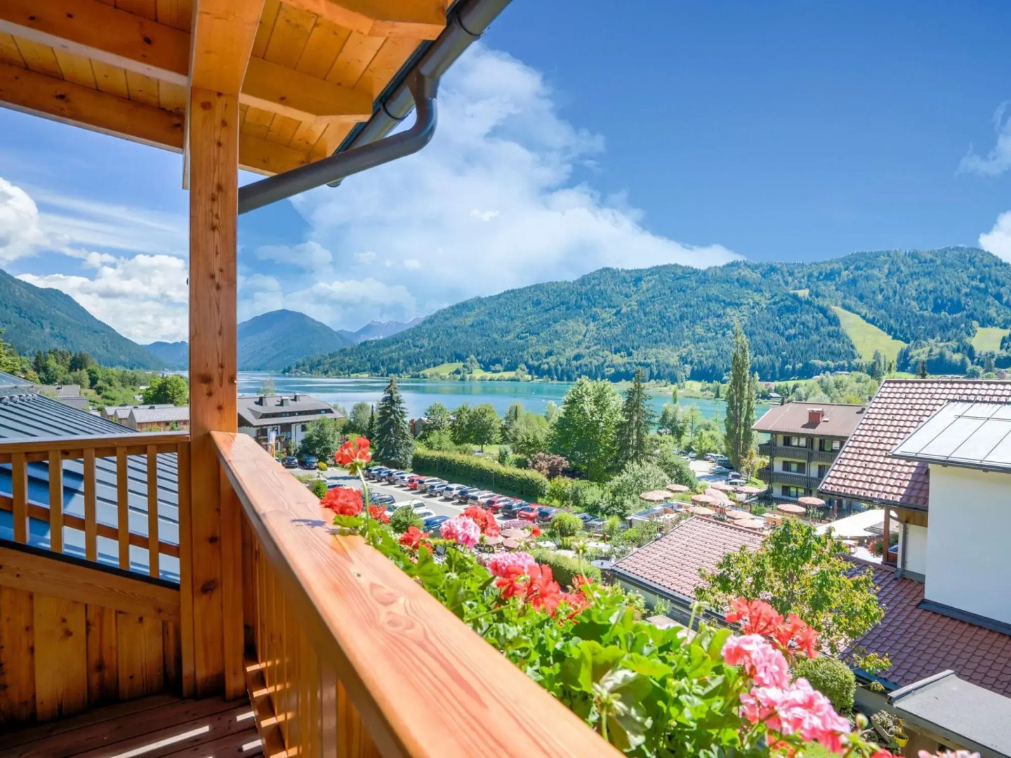 Sunlit Apartment near Ski Area in Weissensee