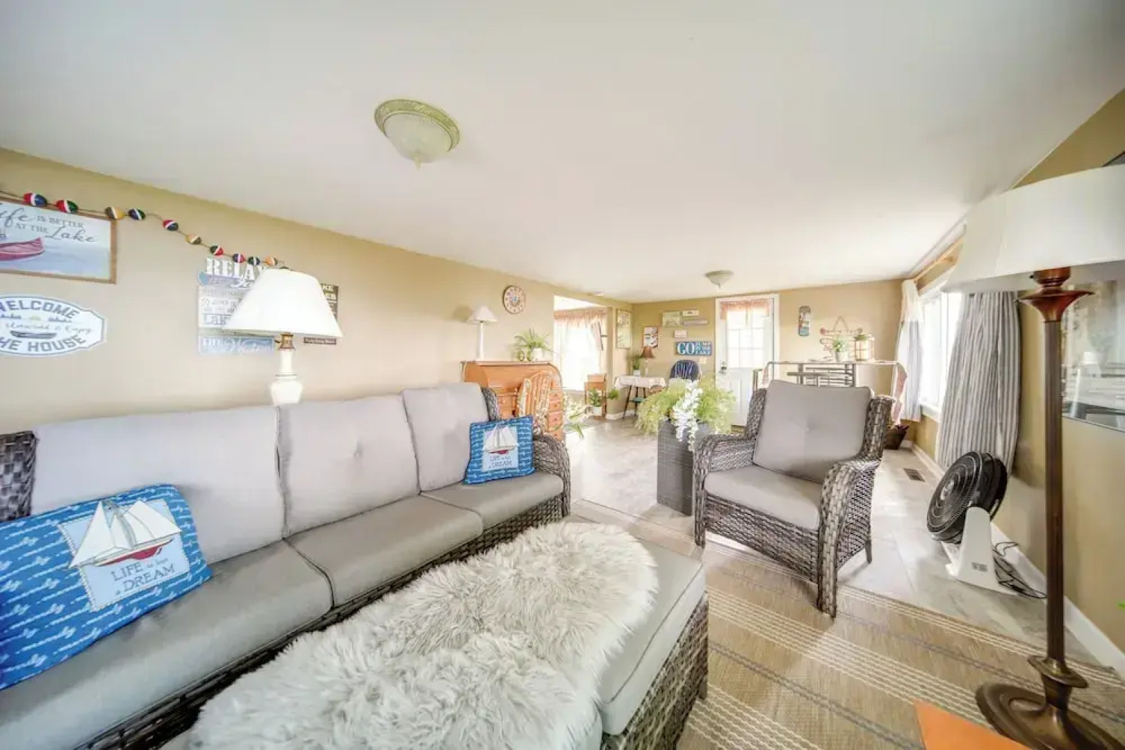 Lakefront Mayville Cottage w/ Dock & Grill!