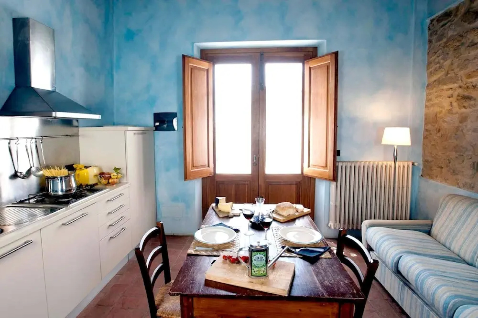 Apartment with One Bedroom in Castelfranco Piandiscò, with Shared Pool