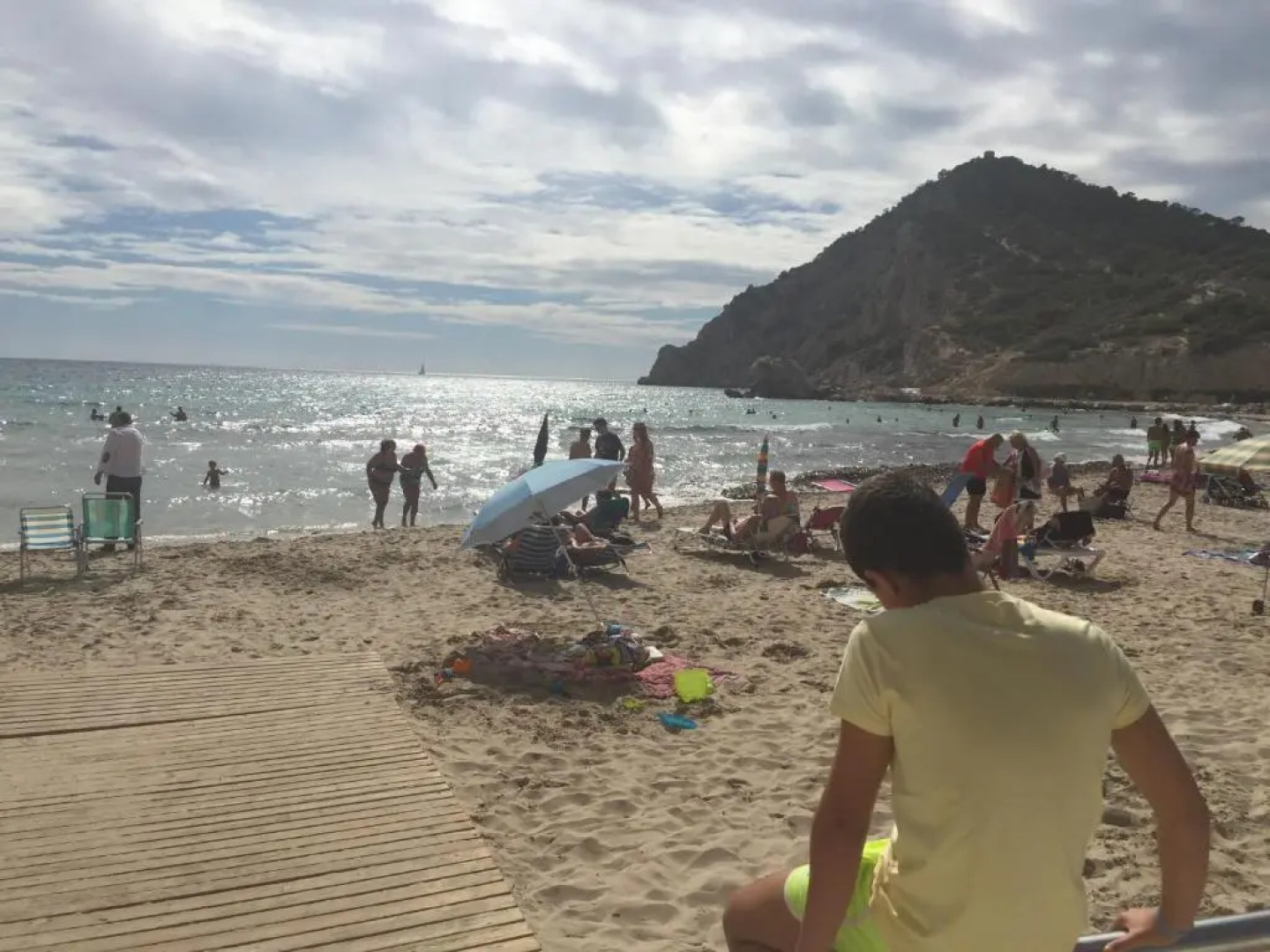 2 dorm.A/A.Vista mar.WiFi.Gym.Sauna.Terraza.Parking.