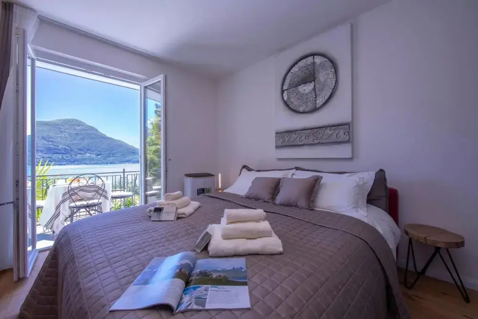 Brissago Lake View in Brissago