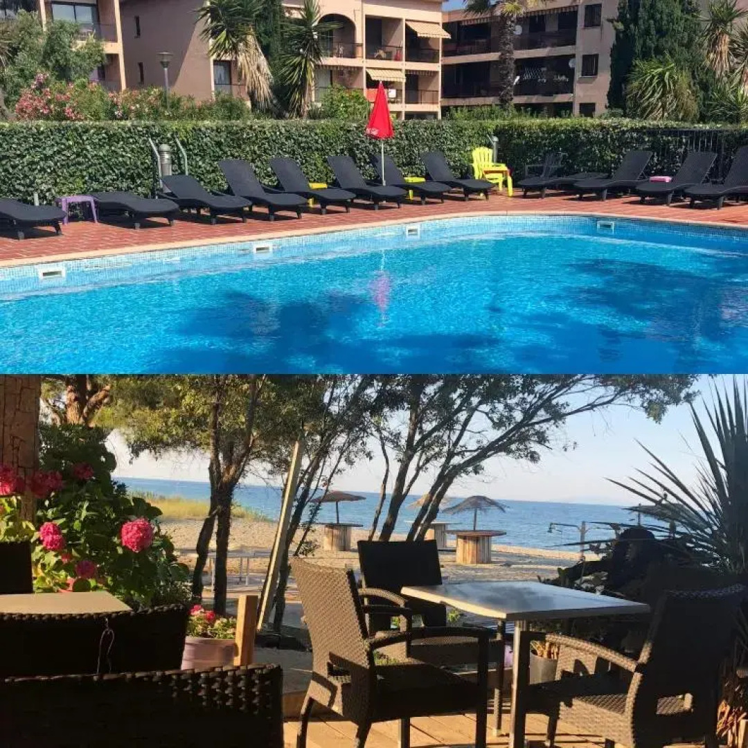 Joli T2 Les Pieds Dans L’Eau , Piscine Tennis....