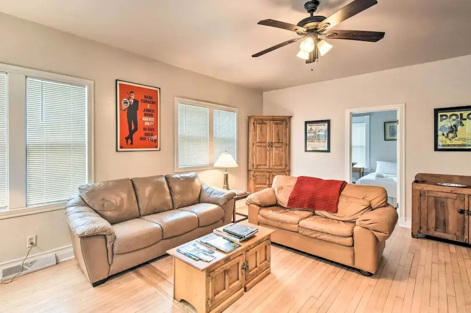 Walkable Lake Elkhart Apt: Dine, Shop, Swim!
