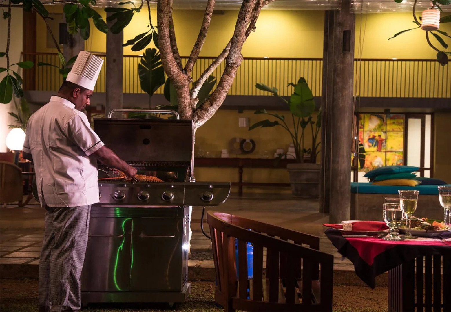 Saffron & Blue - an elite haven