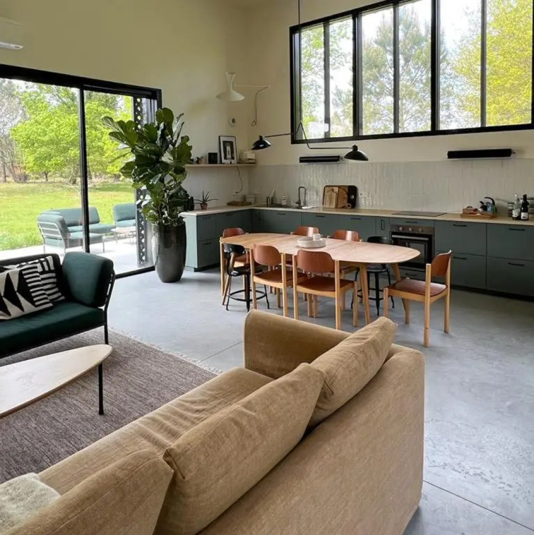 La Maison dans l'Airial, maison d'architecte en pleine nature