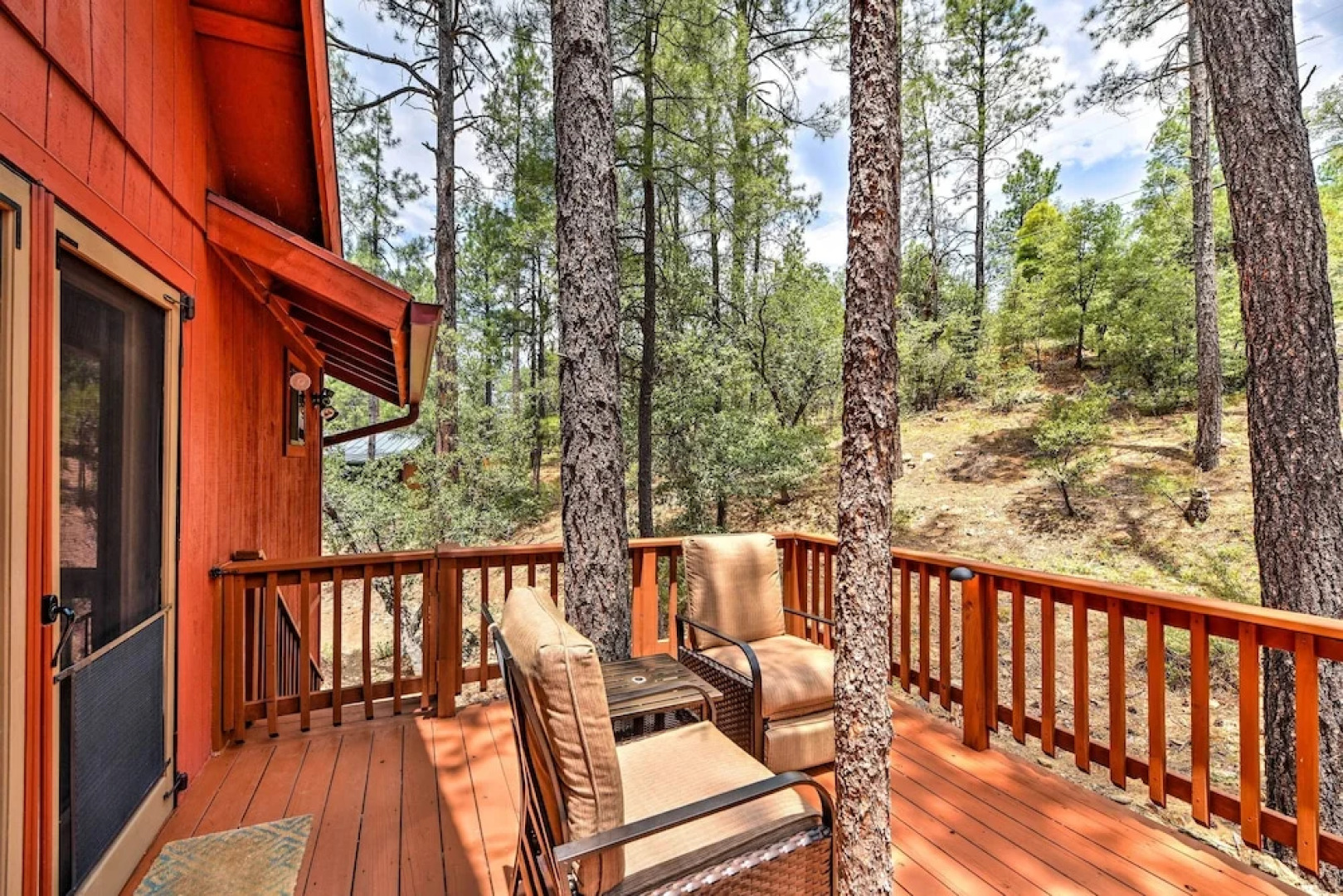 Relax Fireside! Peaceful Forest Haven in Prescott