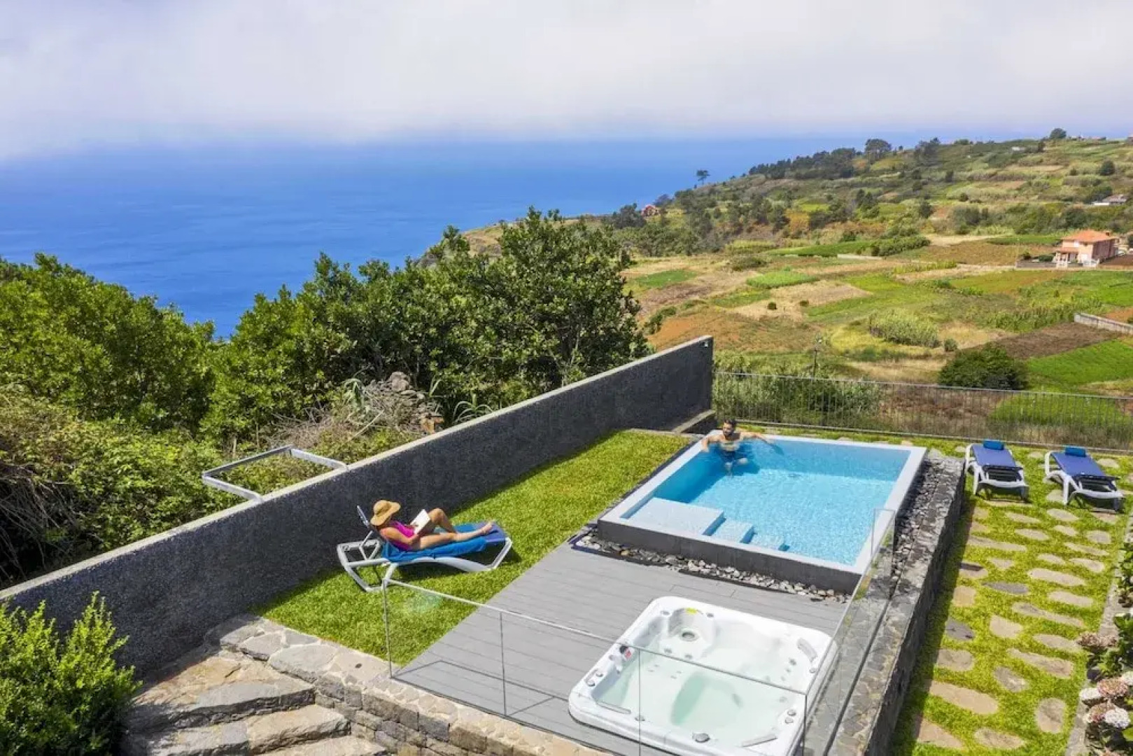Swimming Pool in Fajã da Ovelha - Casa da Maloeira