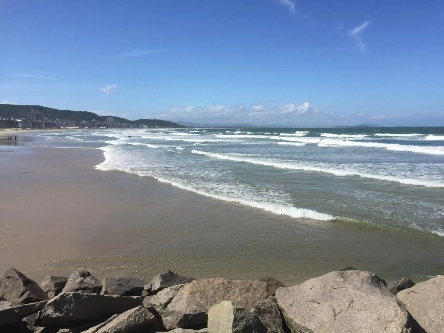 Apartamento 3 Dorm., O Quintal É A Praia E Molhes