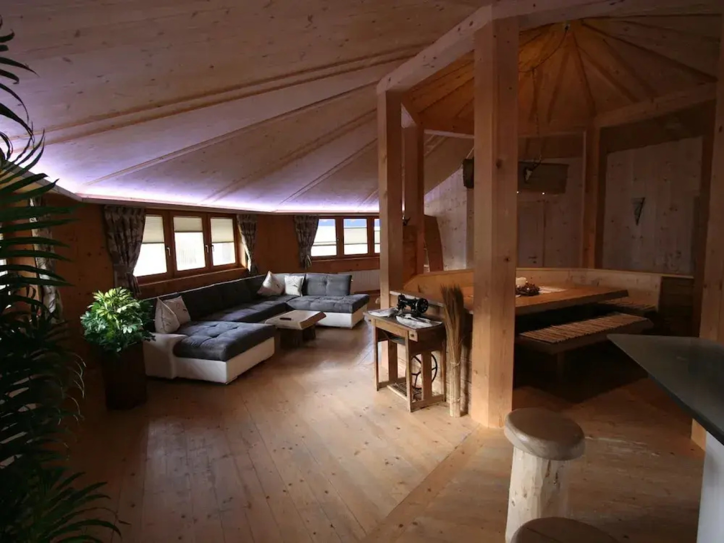 Wooden Chalet in Itter With Sauna