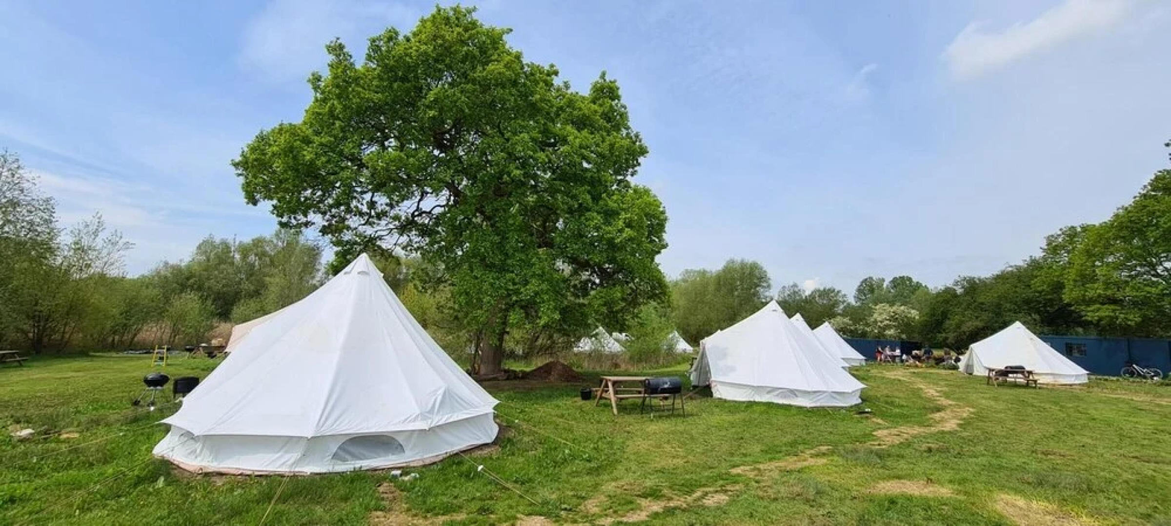 6 Meter Bell Tent - Up to 6 Persons Glamping