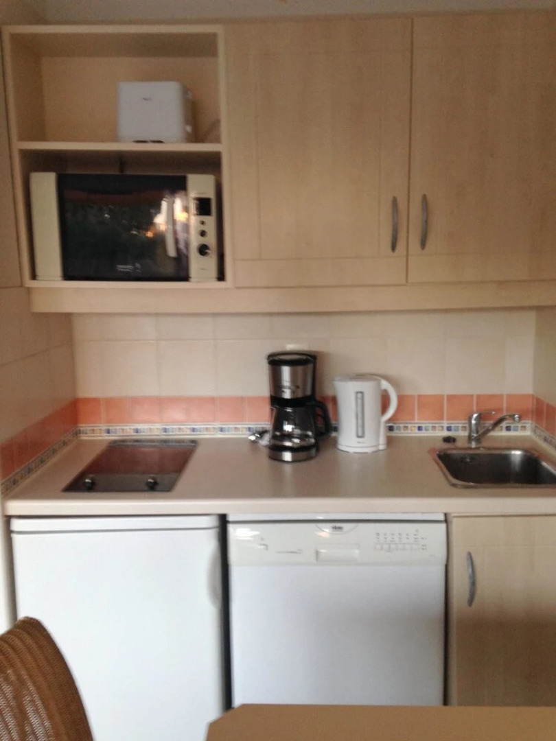 Studio in Saint-laurent-du-var, With Pool Access, Enclosed Garden and