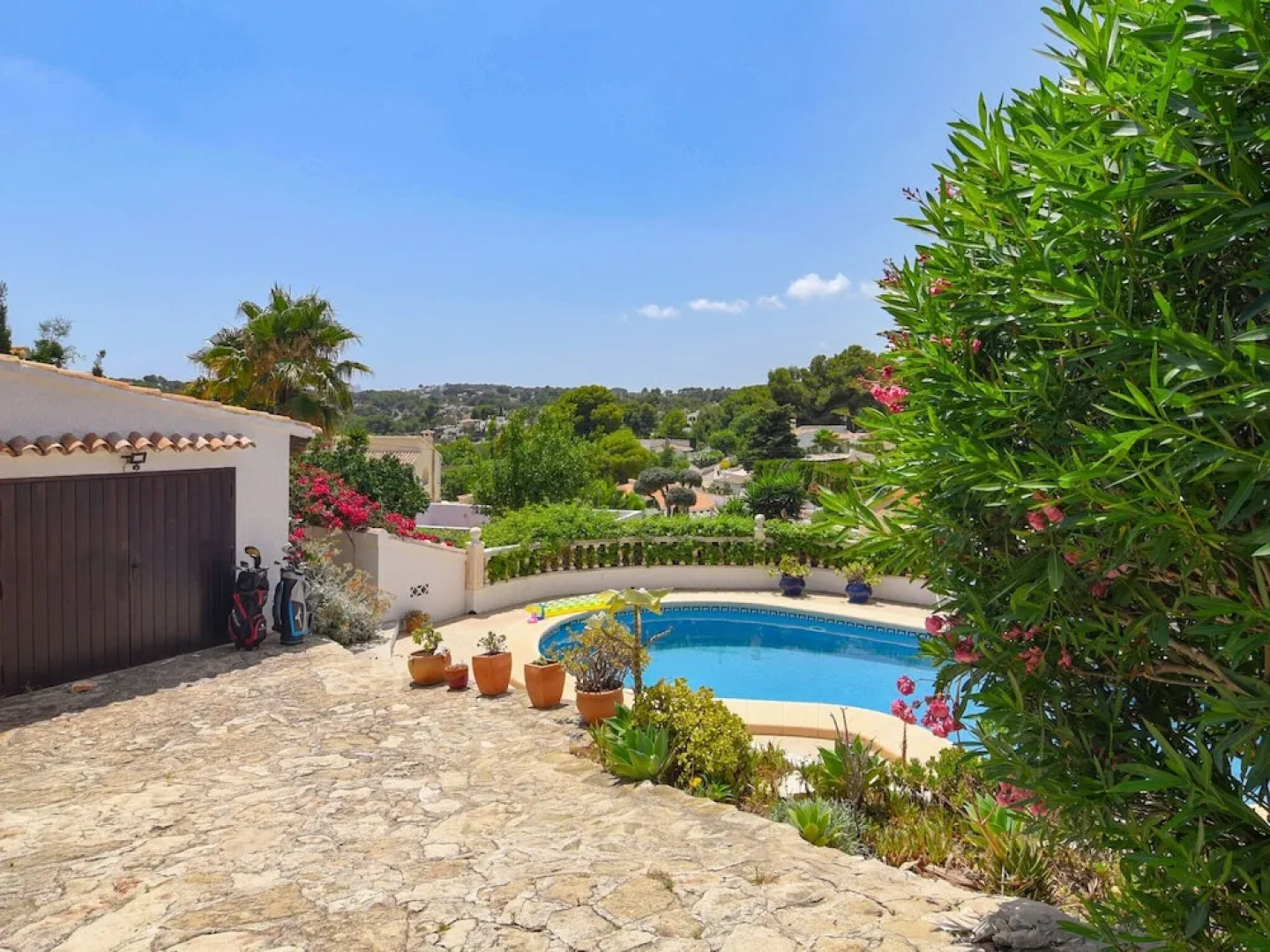 Beautiful Family House in Moraira Private Swimming Pool Near the Golf Course