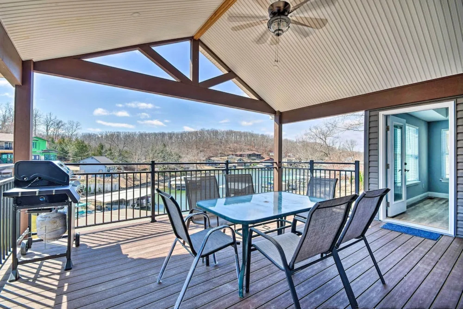 Dock & Fire Pit: Lakefront Rocky Mount Home!