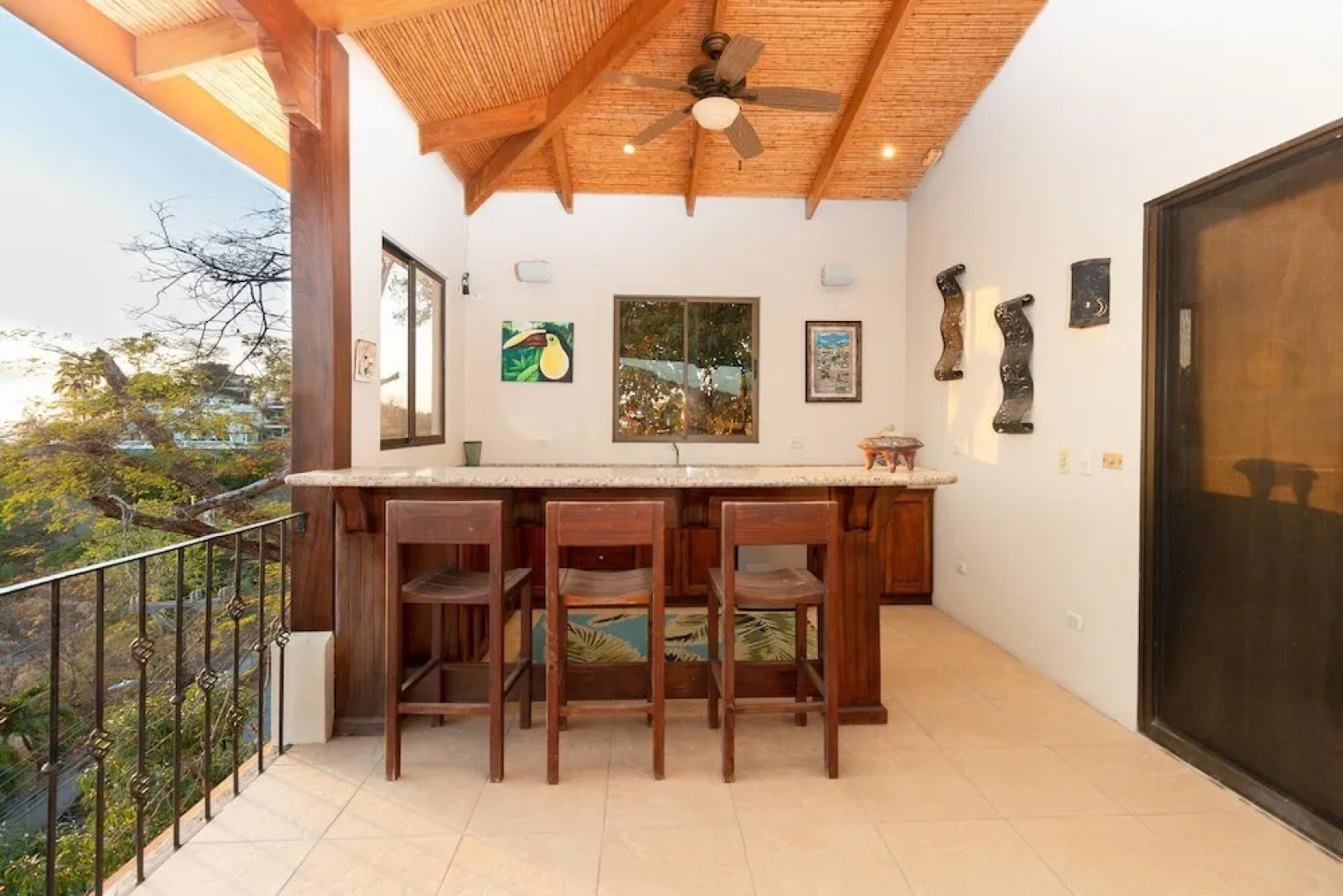 Luxury Flamingo villa with outdoor bar - pool and magnificent views