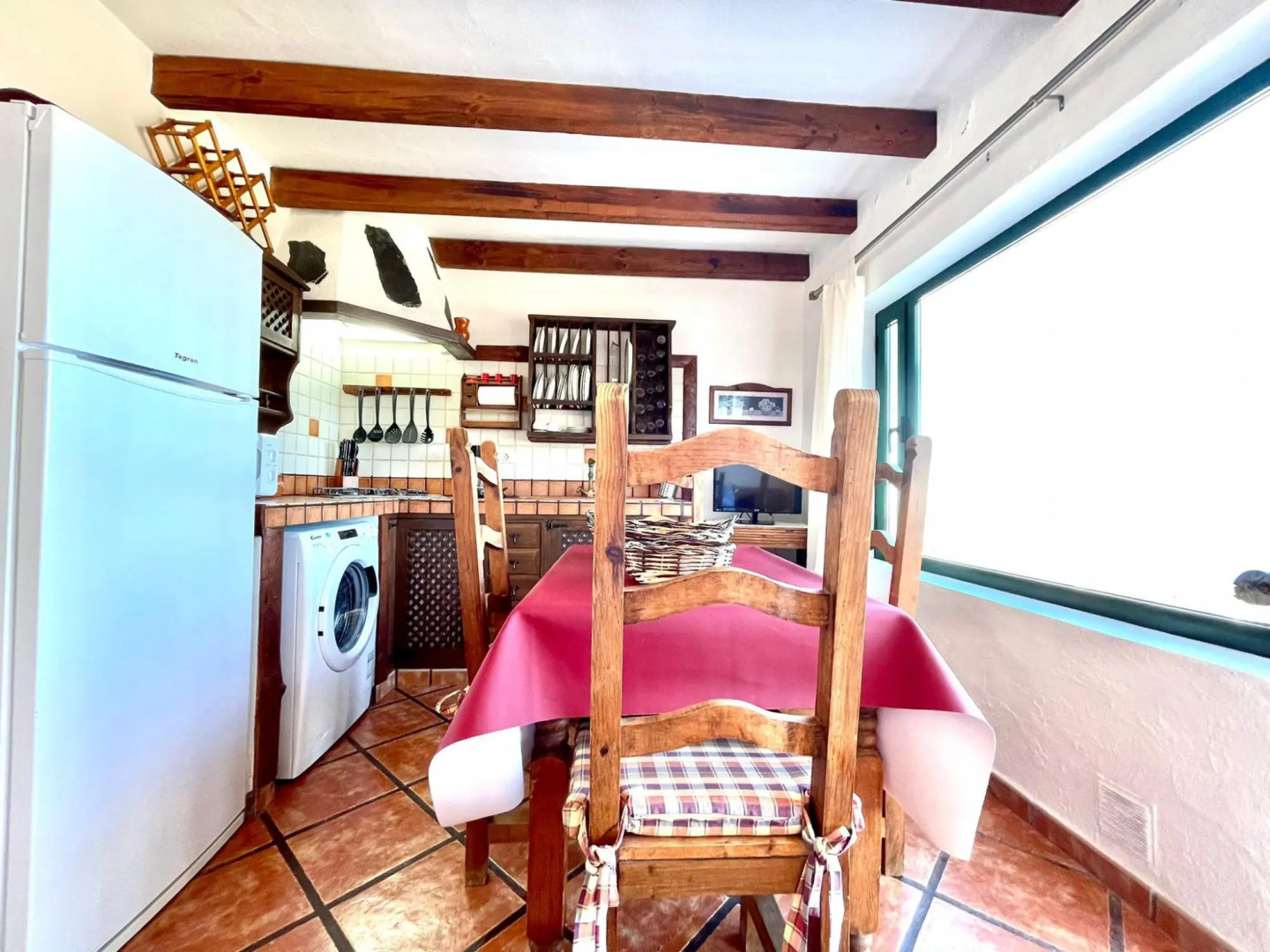 Apartamento en casa rural, Wifi, BBQ y vistas al mar