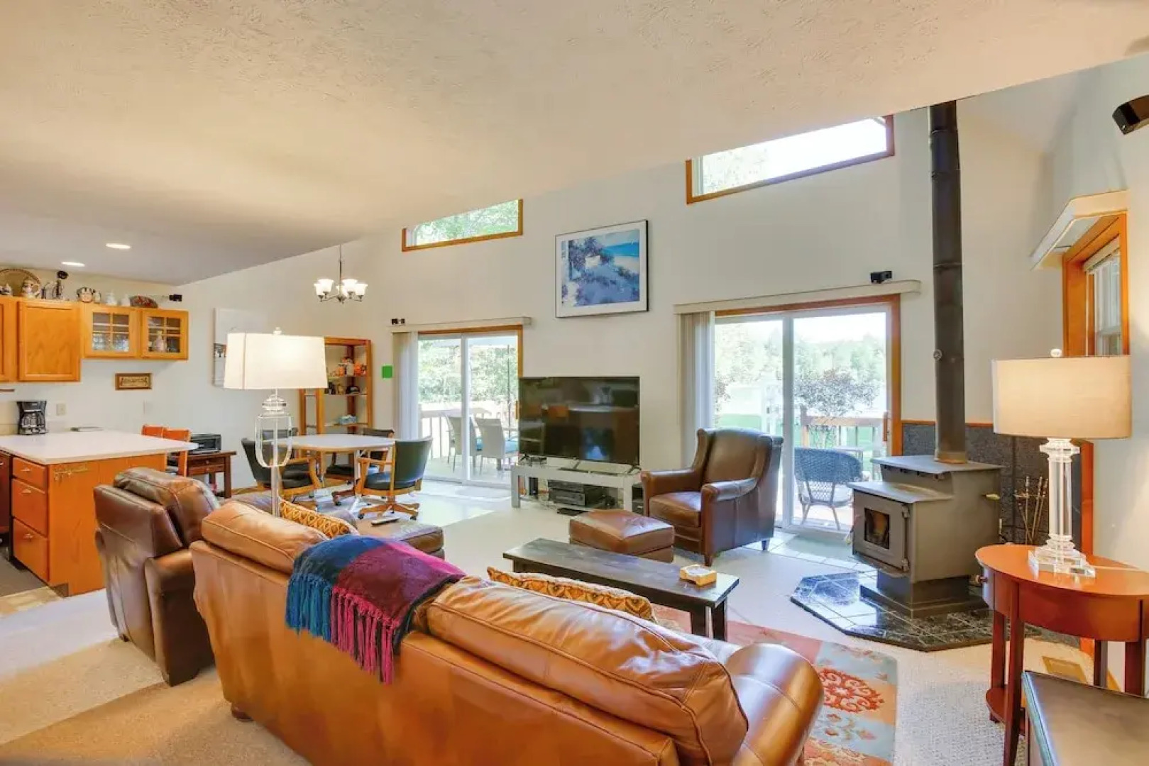 Interlochen Lake House w/ Deck, Fire Pit & Dock!