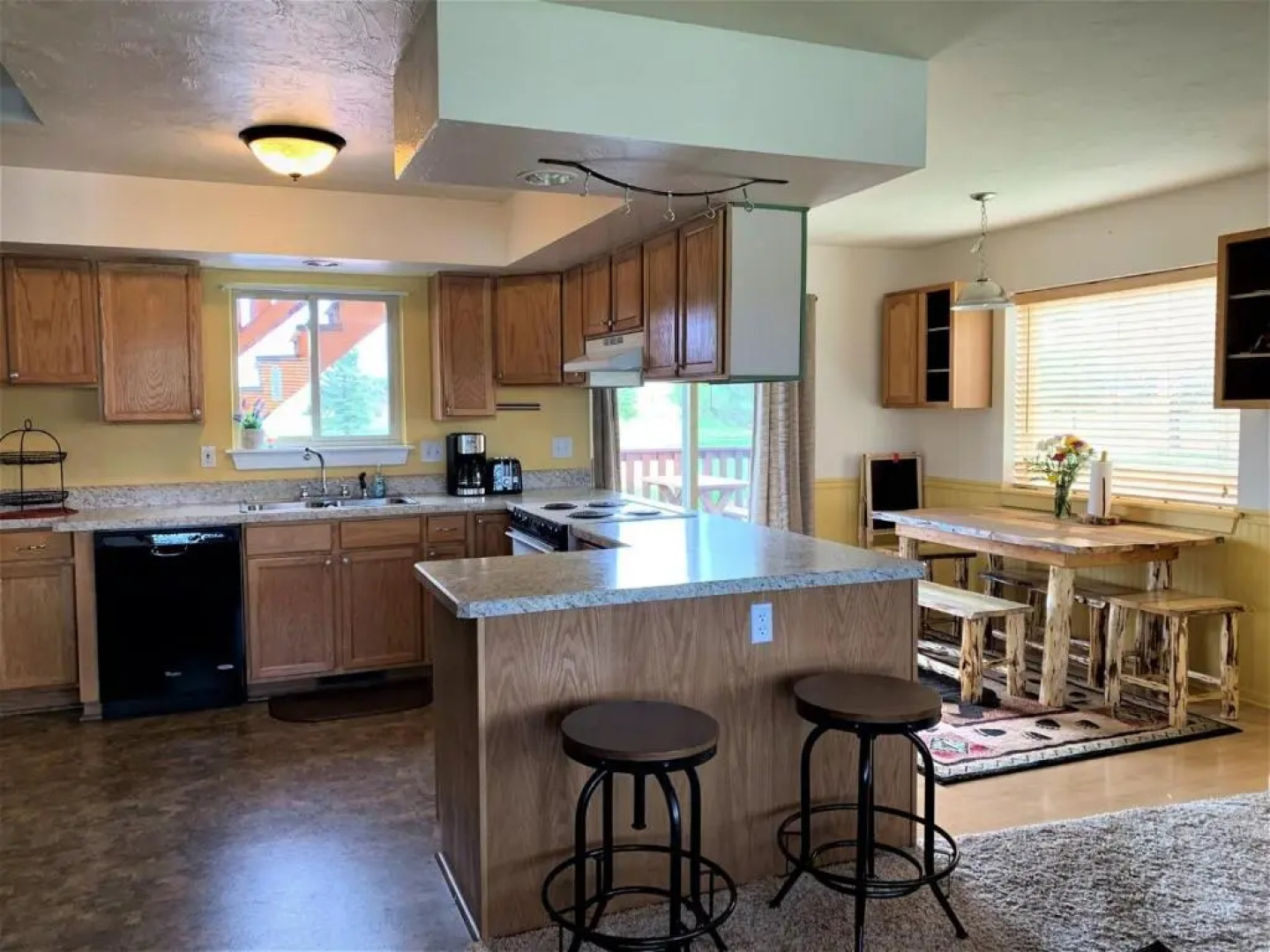 Dog Friendly Sans Souci Cabin with Hot Tub by AAA Red Lodge Rentals