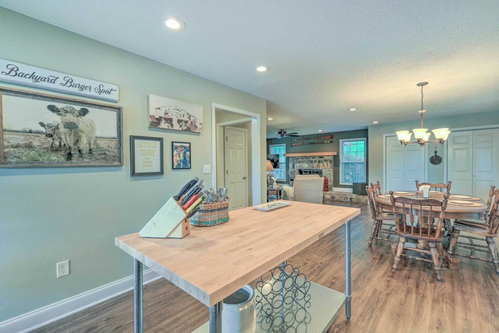 Lakefront Home w/ Entertainment Space & Dock!