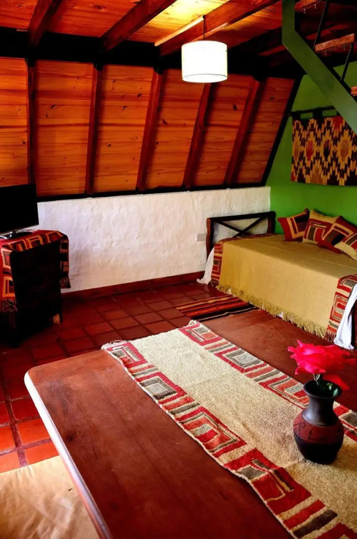 Cabañas Verde y Blanco