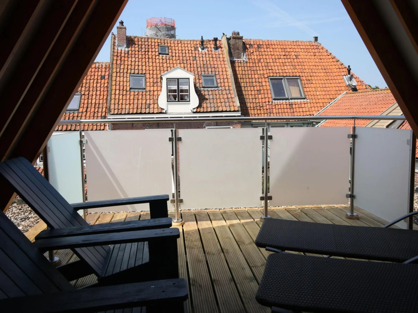 Listed 1777 building with whirlpool in historical Enkhuizen