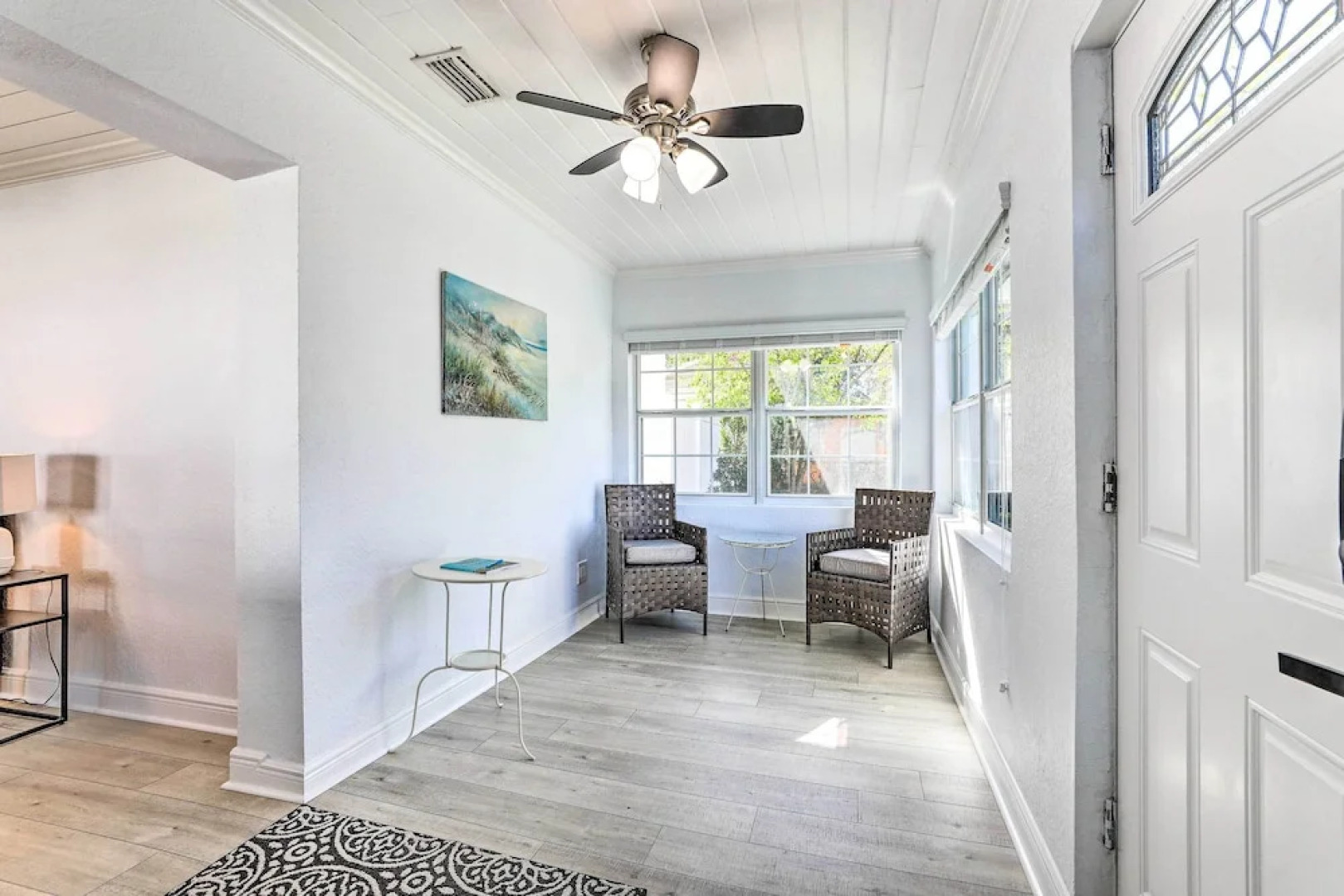 Chic Home w/ Fire Pit & Patio, Walk to Lake!