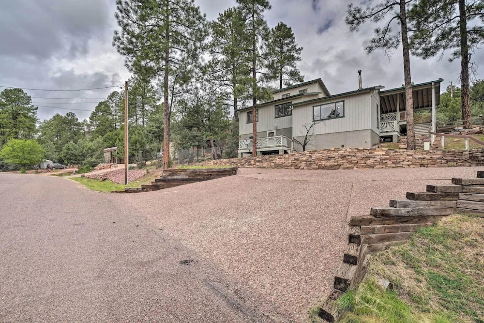 Cozy Pine Retreat w/ Private Hot Tub & Views
