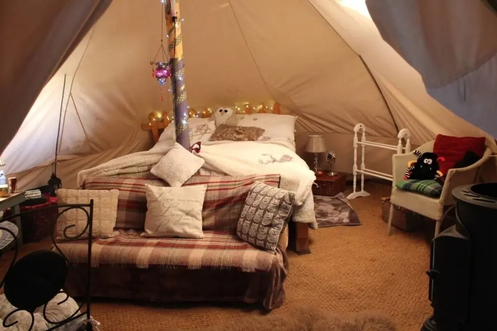 Woody's Cosy Winter Glamping