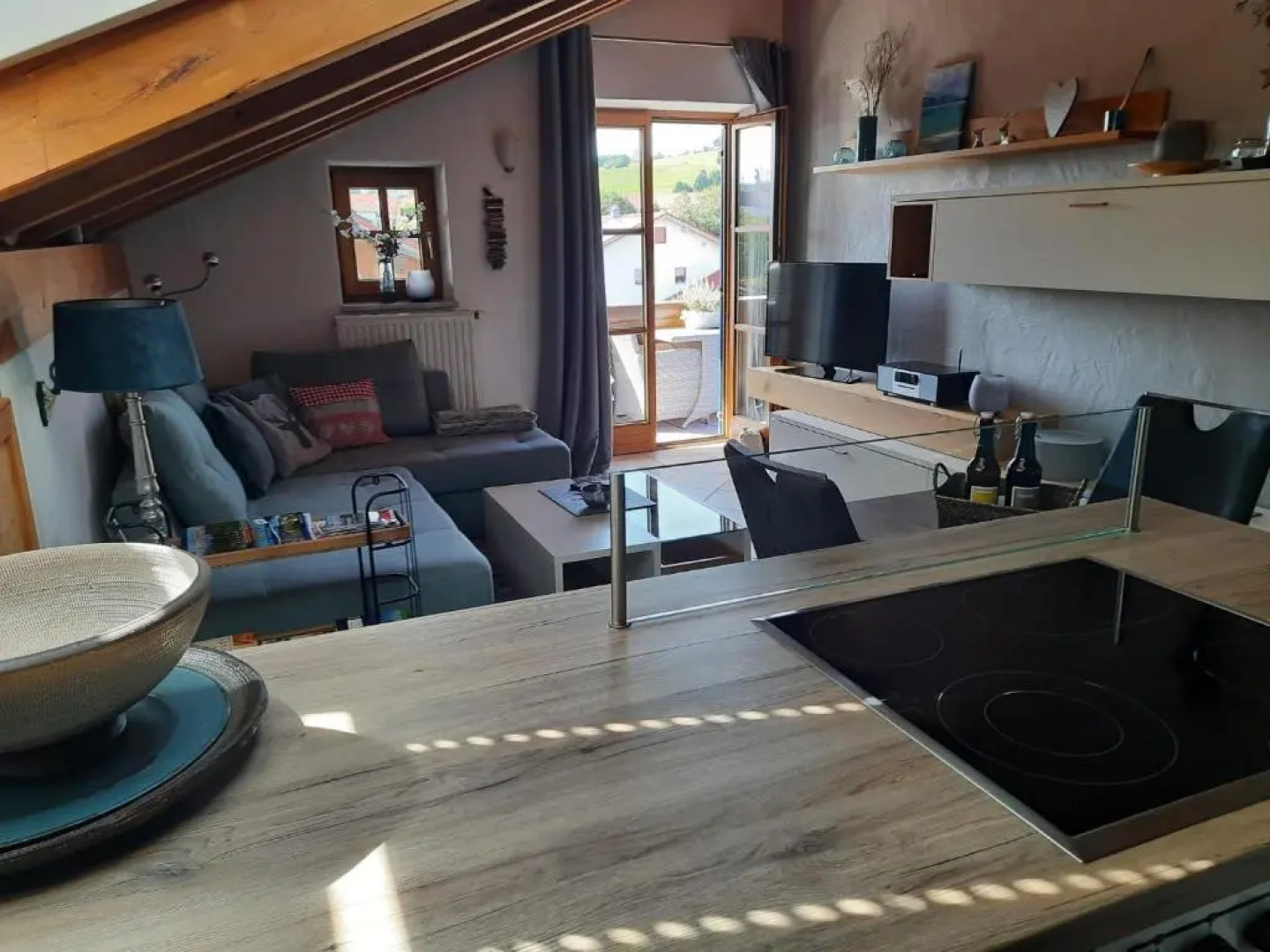 Ferienwohnung in Lechbruck am See im schönen Allgäu, nahe Füssen nur 300 m vom See