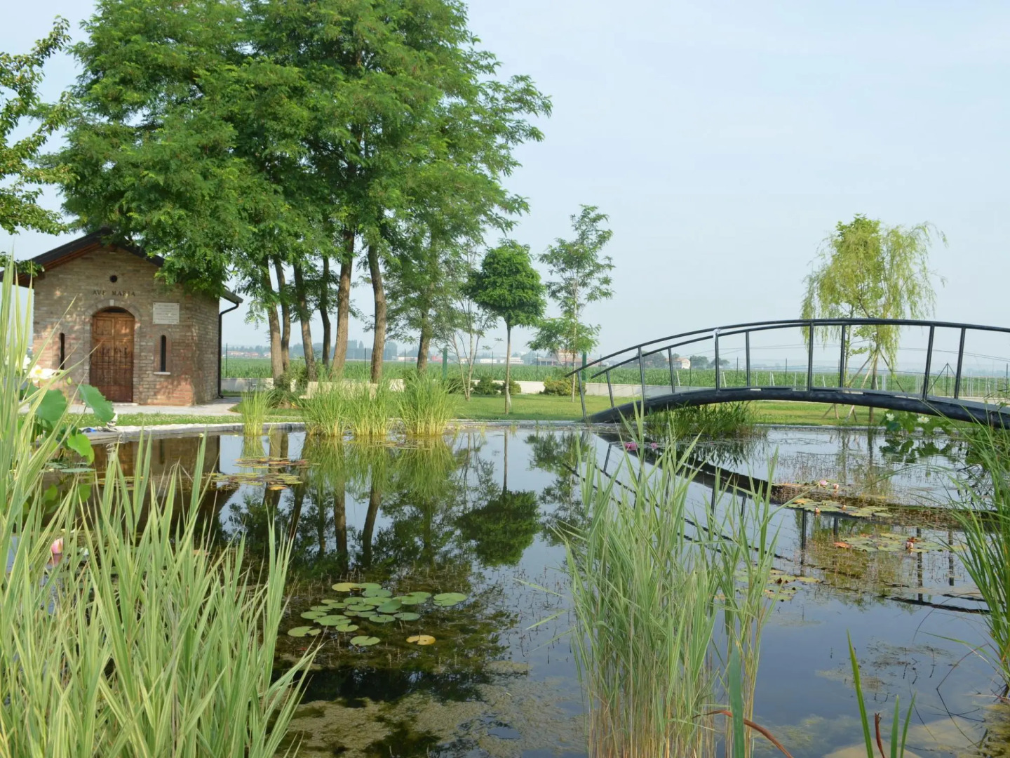 Modern Apartment in Codigoro With a Pool and Wellness Centre