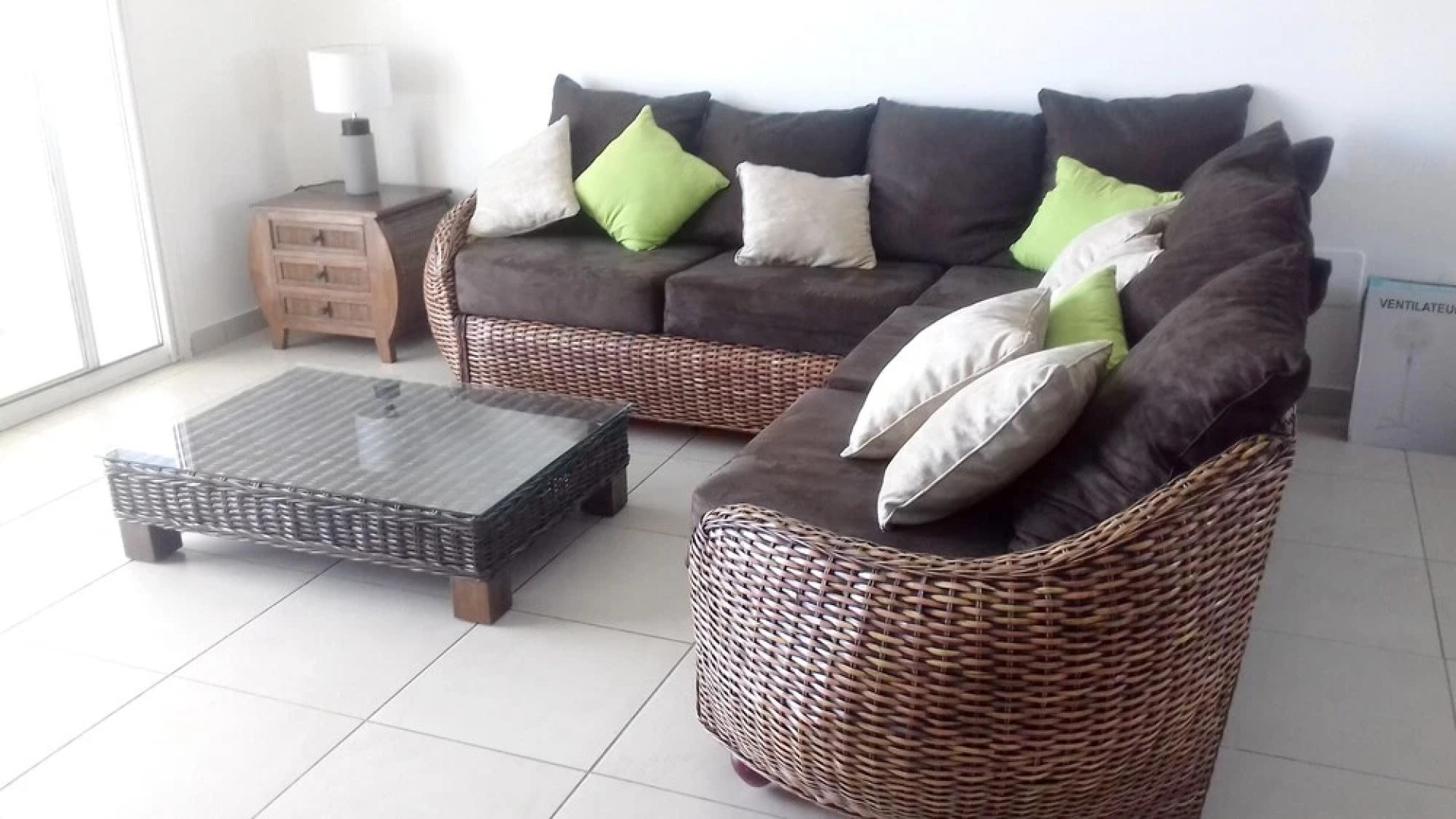 Apartment with 2 Bedrooms in Le Marin, with Wonderful City View, Furnished Balcony And Wifi - 5 Km From the Beach