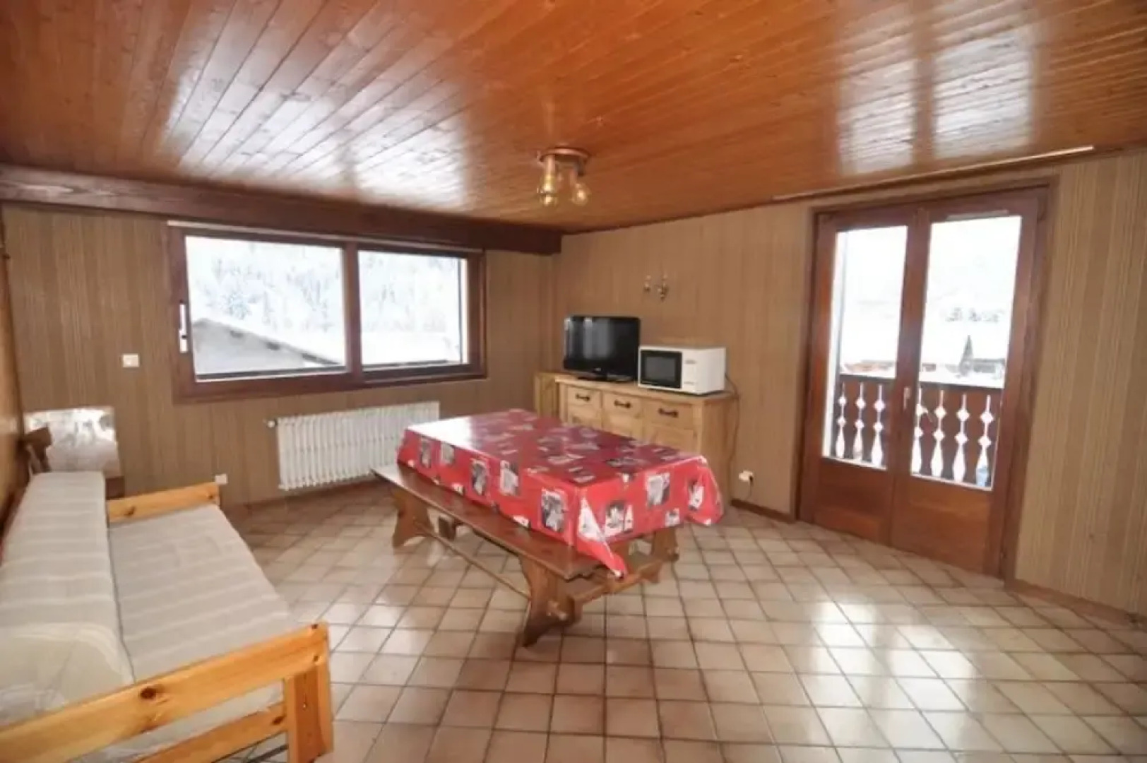 Apartment With 3 Bedrooms in La Chapelle-d'abondance, With Wonderful Mountain View and Furnished Garden - 200 m From the Slopes