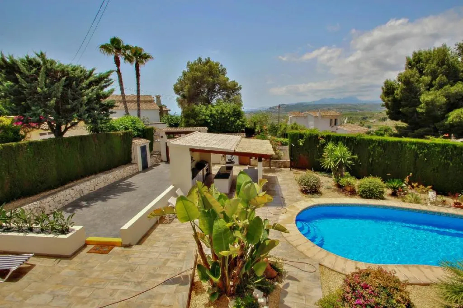 Nessa - well furnished villa with panoramic views in Benitachell