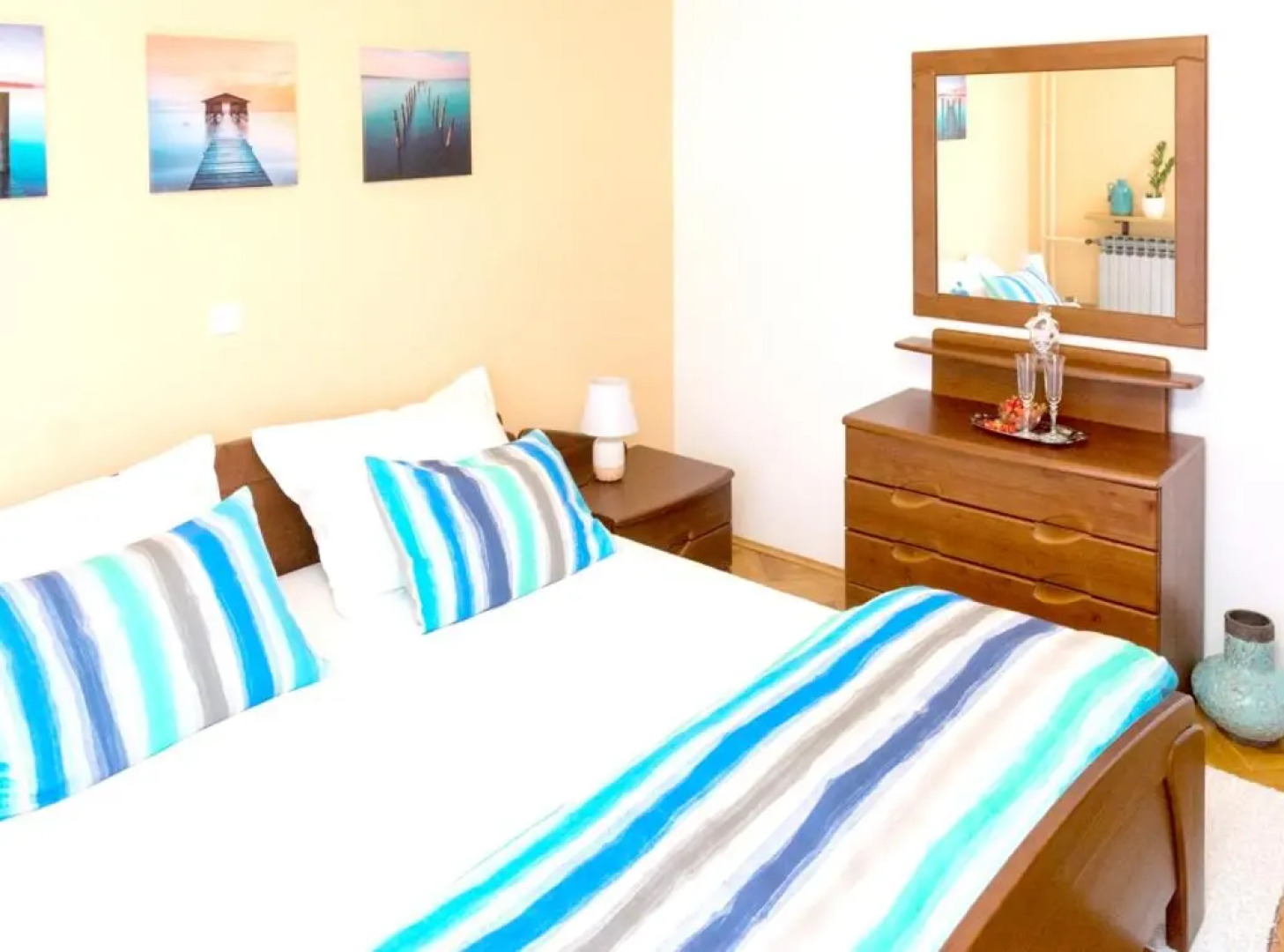 Apartment with 2 bedrooms in Klis with wonderful mountain view furnished balcony and WiFi 10 km from the beach