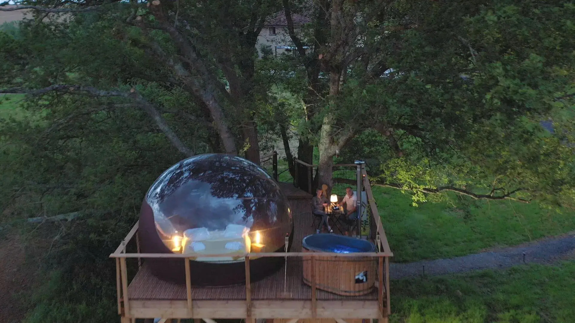 Les Bulles Perchées de Lartigue