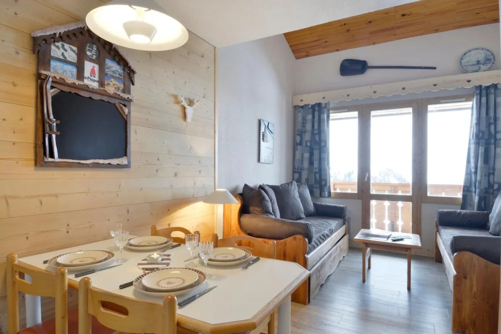 Belle Plagne Three-roomed Apartment for 5 People of 30mâ² on the Slopes Lc520