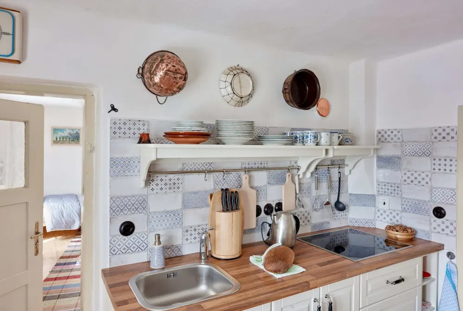 Cottage Anna With a Garden by Rivulet