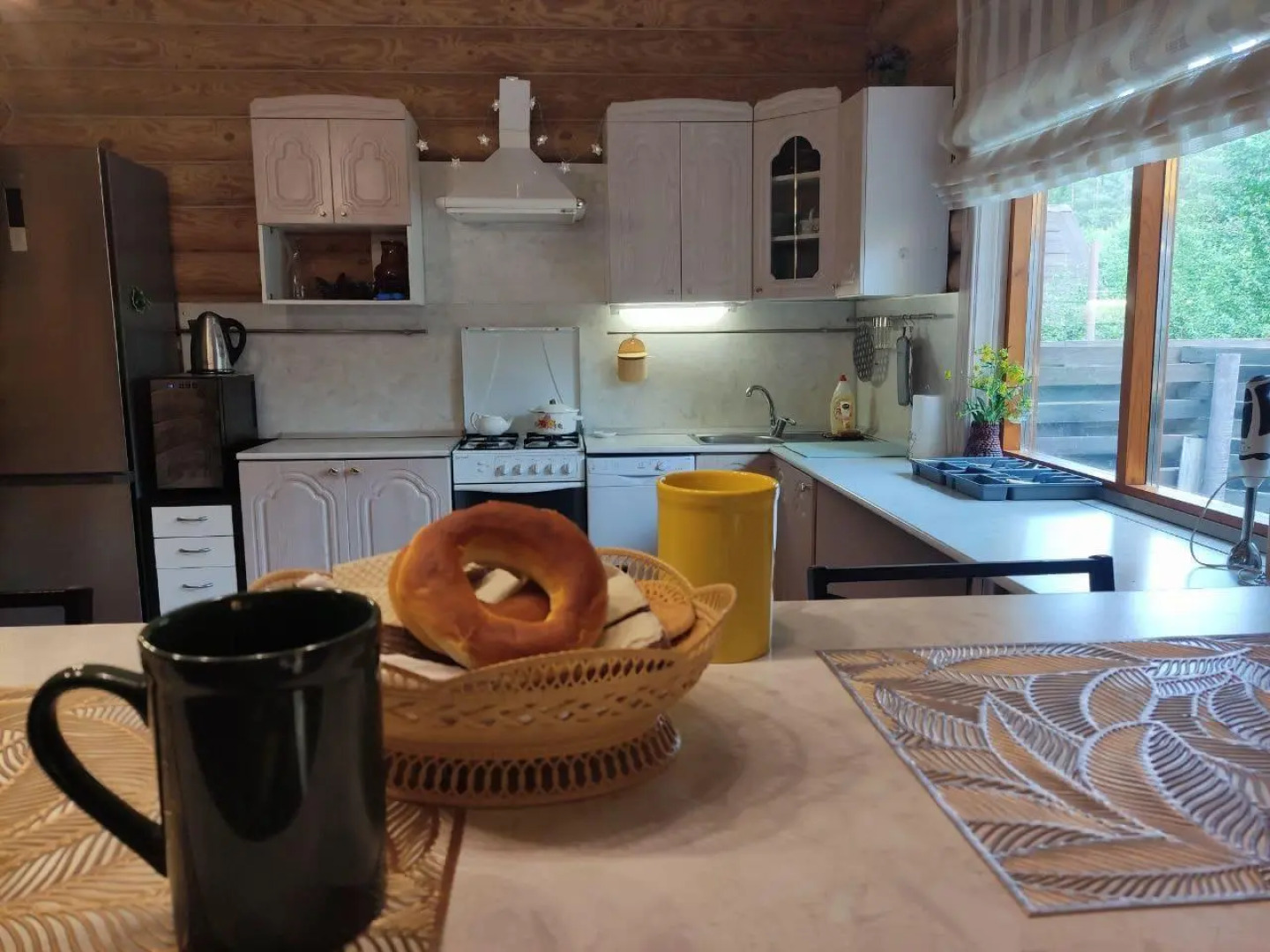 Бревенчатый дом Абзаково