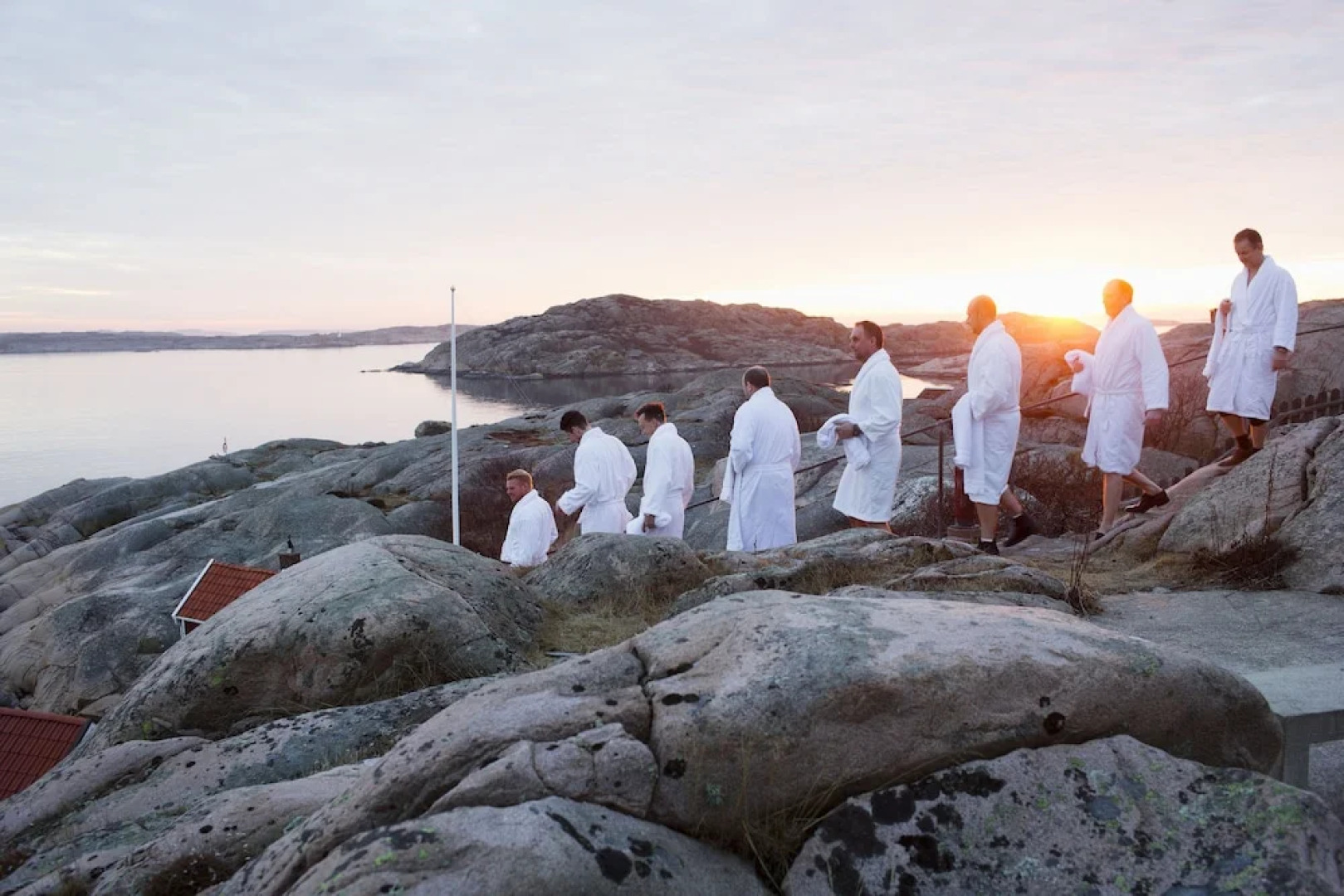 Strandflickornas Husen vid Havet