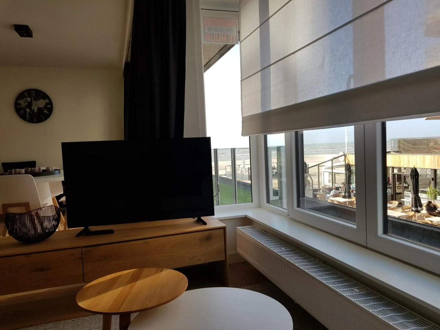 Koksijde Zeedijk La Digue 102 appartement - lateraal zeezicht