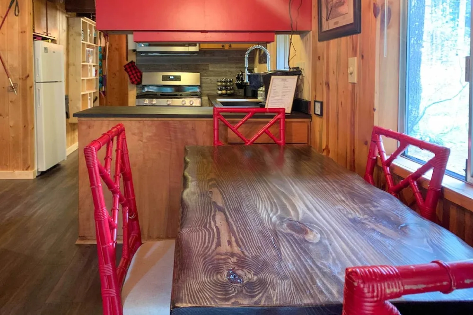 Cozy A-frame w/ Hot Tub, Fire Pit, & Fireplace!