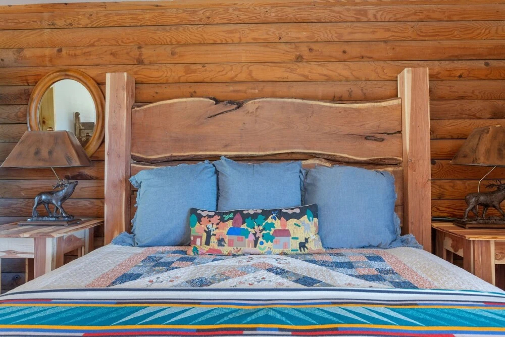 Guadalupe Bluff Log Cabin 4 Bedroom Home by RedAwning