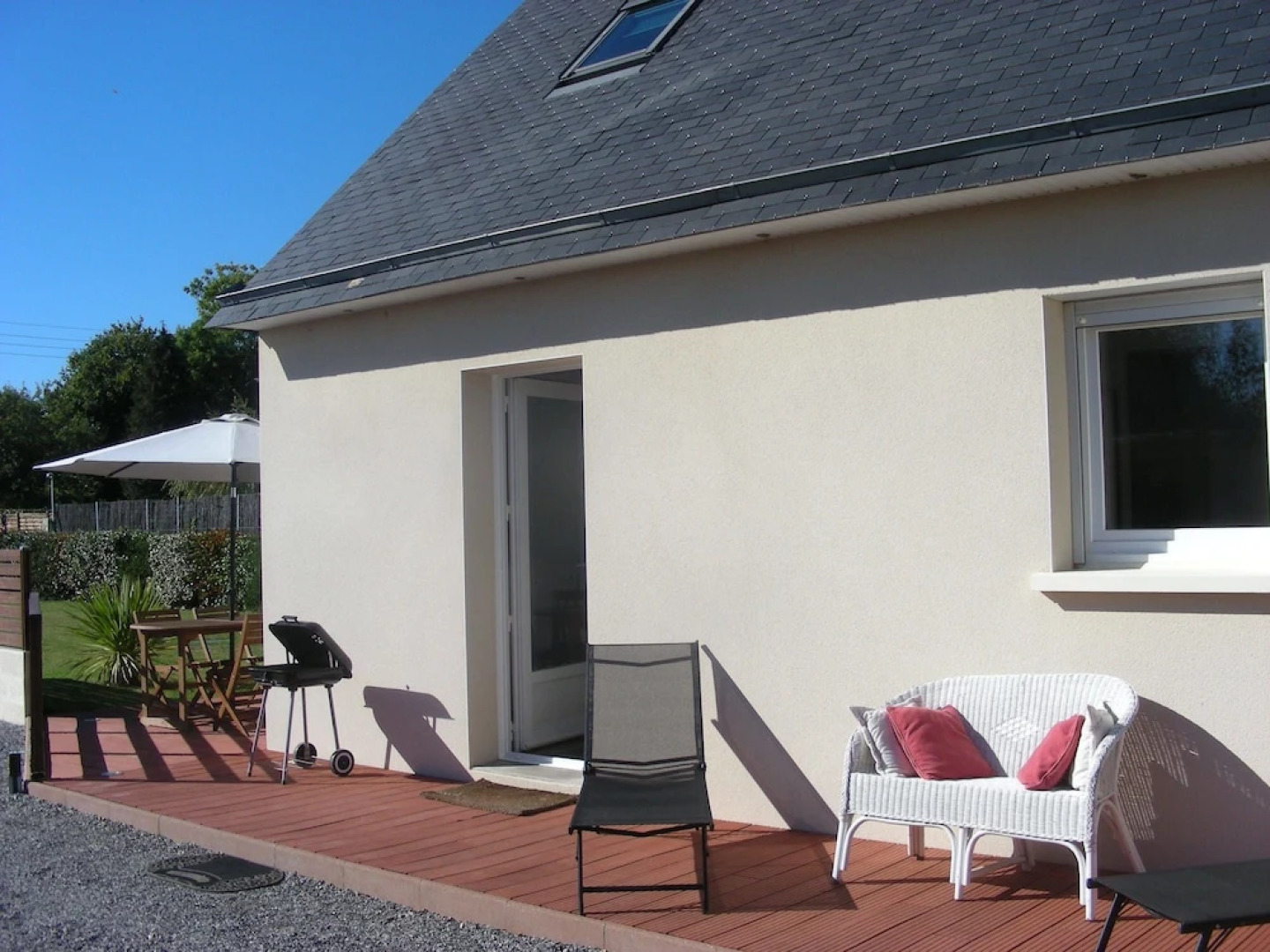 Maison récente deux chambres