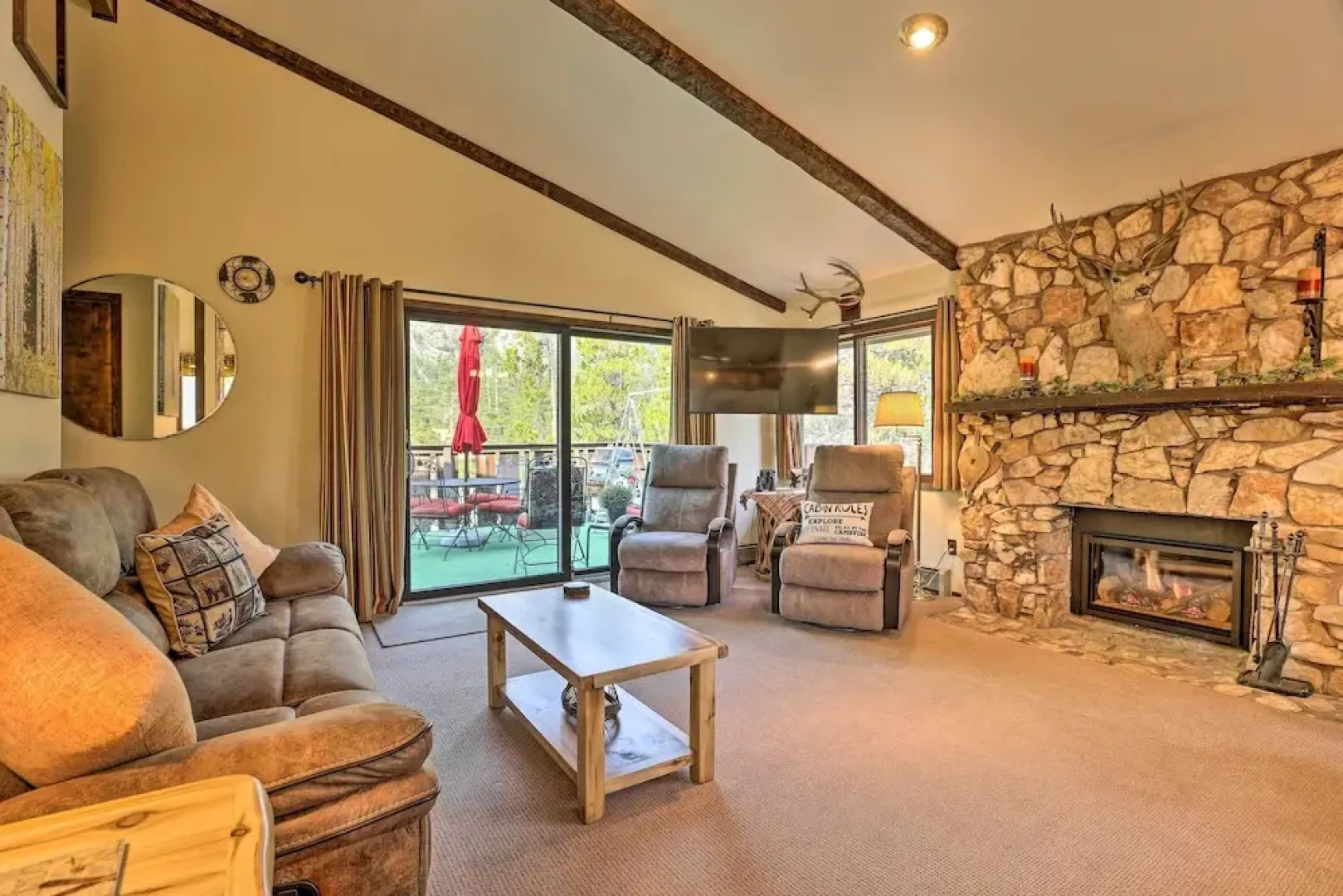 Walk to Town: Updated Frisco Cabin w/ 2 Decks!