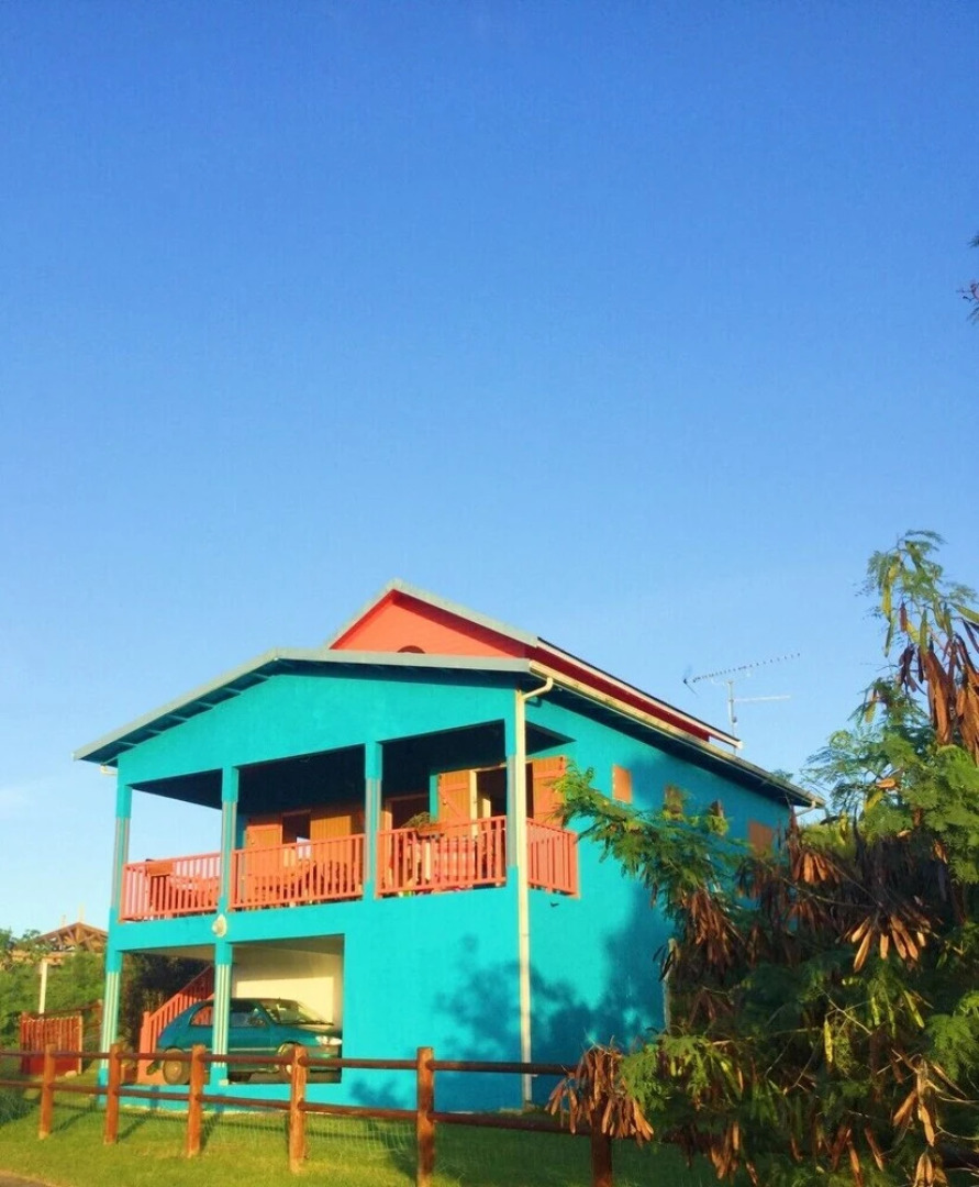 Beautiful and Colorful Beach Villa