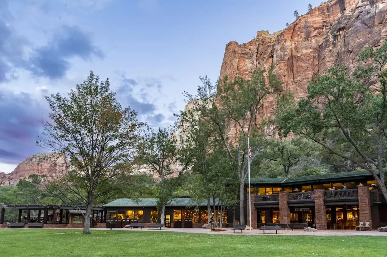 Zion Lodge - Inside the Park